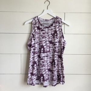 Reebok tank tee shirt CrossFit large tie-dye top L